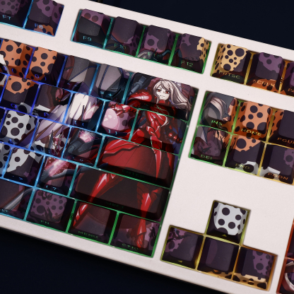 夏提雅骨王不死者之王透光RGB108鍵標準配列衛星軸鍵帽-ZUIHANG SHOP