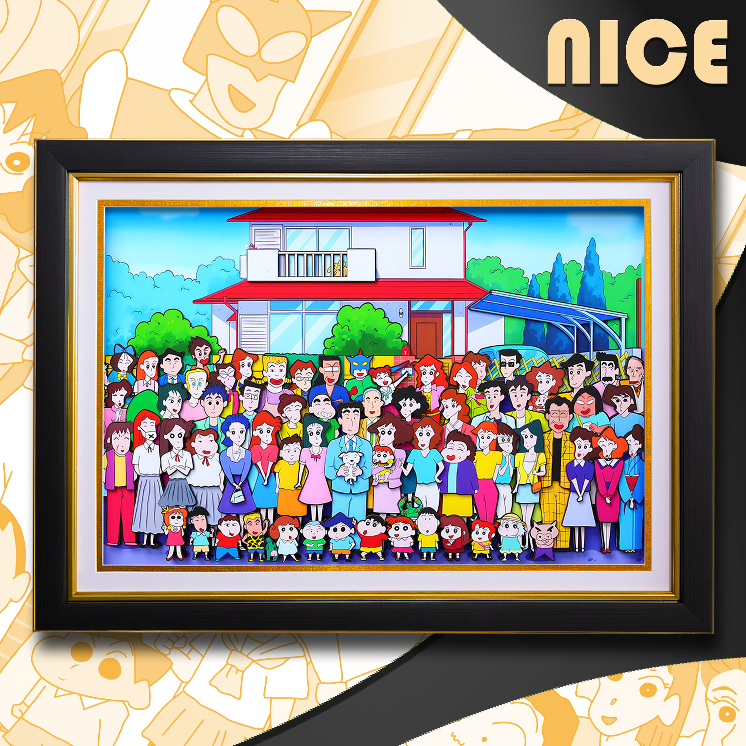 蠟筆小新 3D立體畫-ZUIHANG SHOP