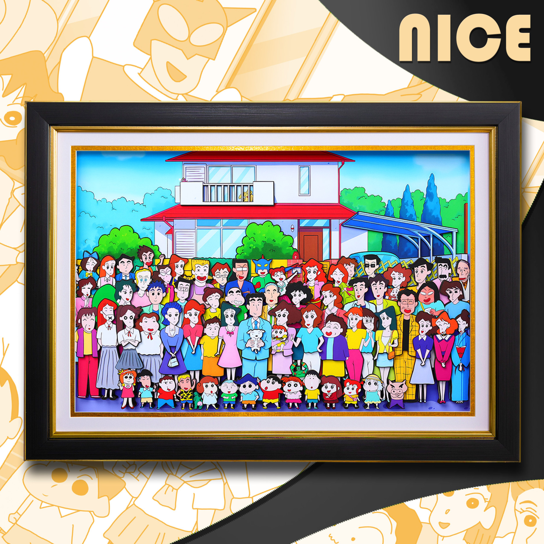 蠟筆小新 3D立體畫-ZUIHANG SHOP