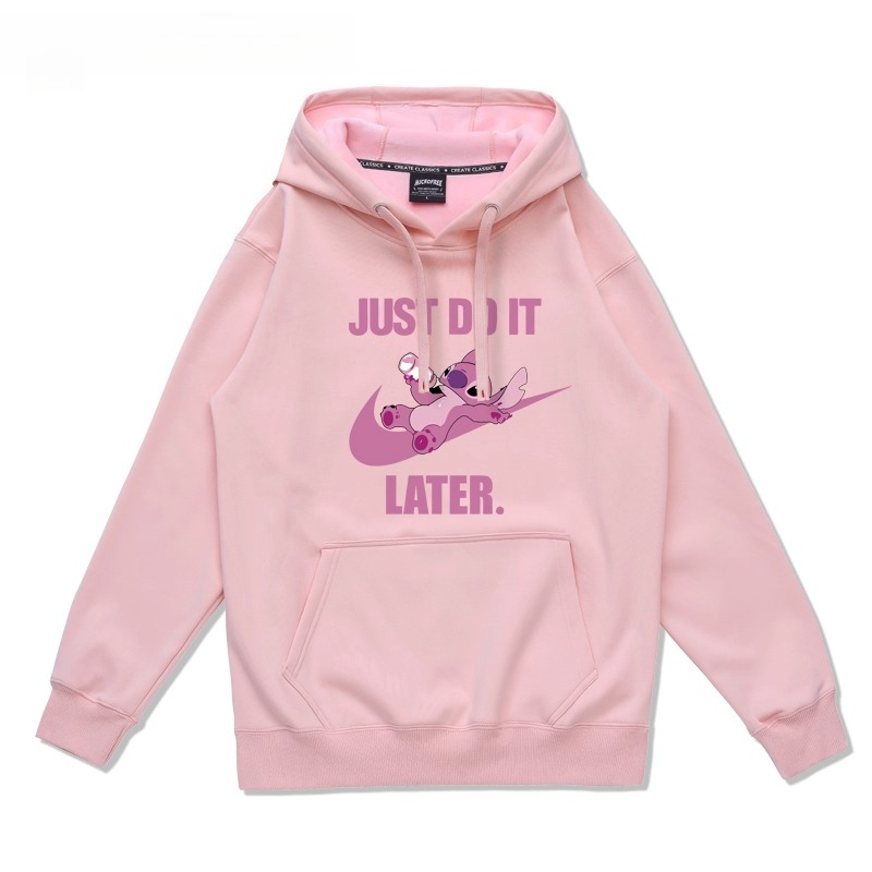 史迪仔卡通 聯名衛衣2025秋冬新款 親子情侶裝連帽衛衣