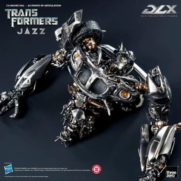 【預購】正版授權 Threezero 19cm DLX 變形金剛 爵士