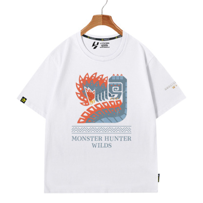 魔物獵人荒野 第2彈 印花短袖T恤-ZUIHANG SHOP