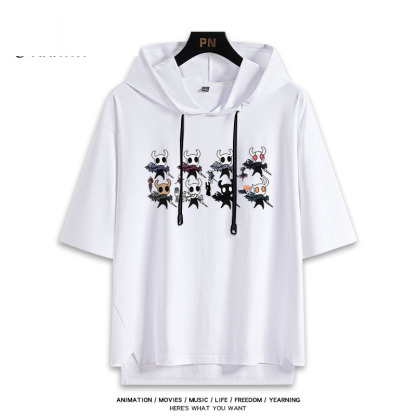 空洞騎士 Hollow Knight 連帽短袖T恤-ZUIHANG SHOP
