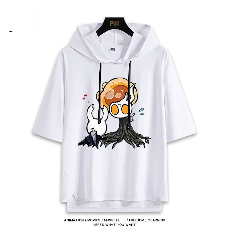 空洞騎士 Hollow Knight 連帽短袖T恤-ZUIHANG SHOP