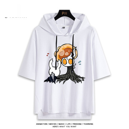 空洞騎士 Hollow Knight 連帽短袖T恤-ZUIHANG SHOP