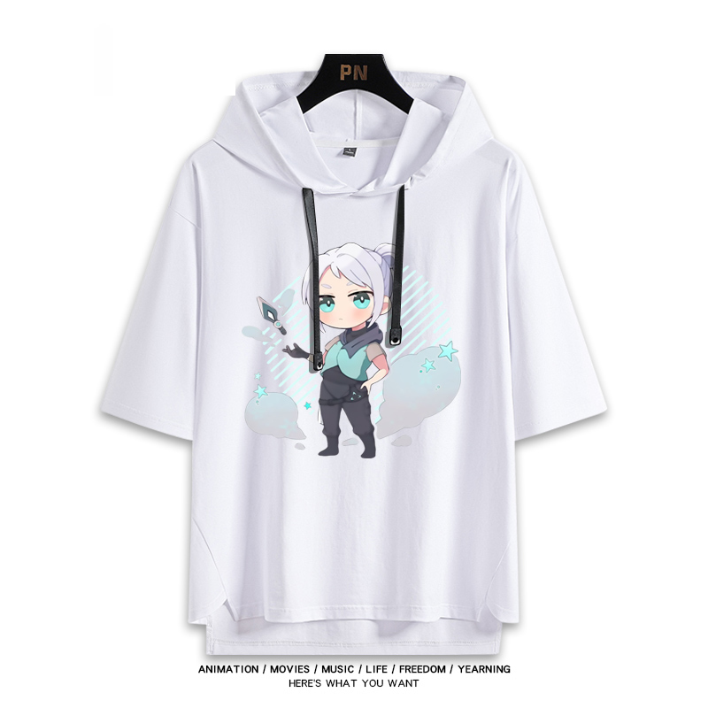 無畏契約VALORANT 連帽短袖T恤-ZUIHANG SHOP