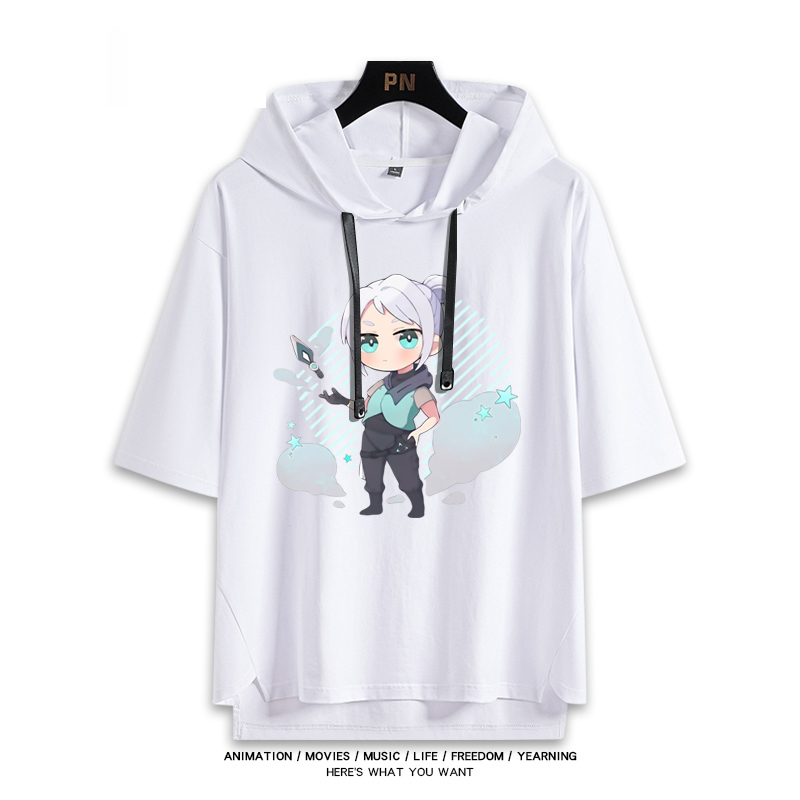 無畏契約VALORANT 連帽短袖T恤-ZUIHANG SHOP