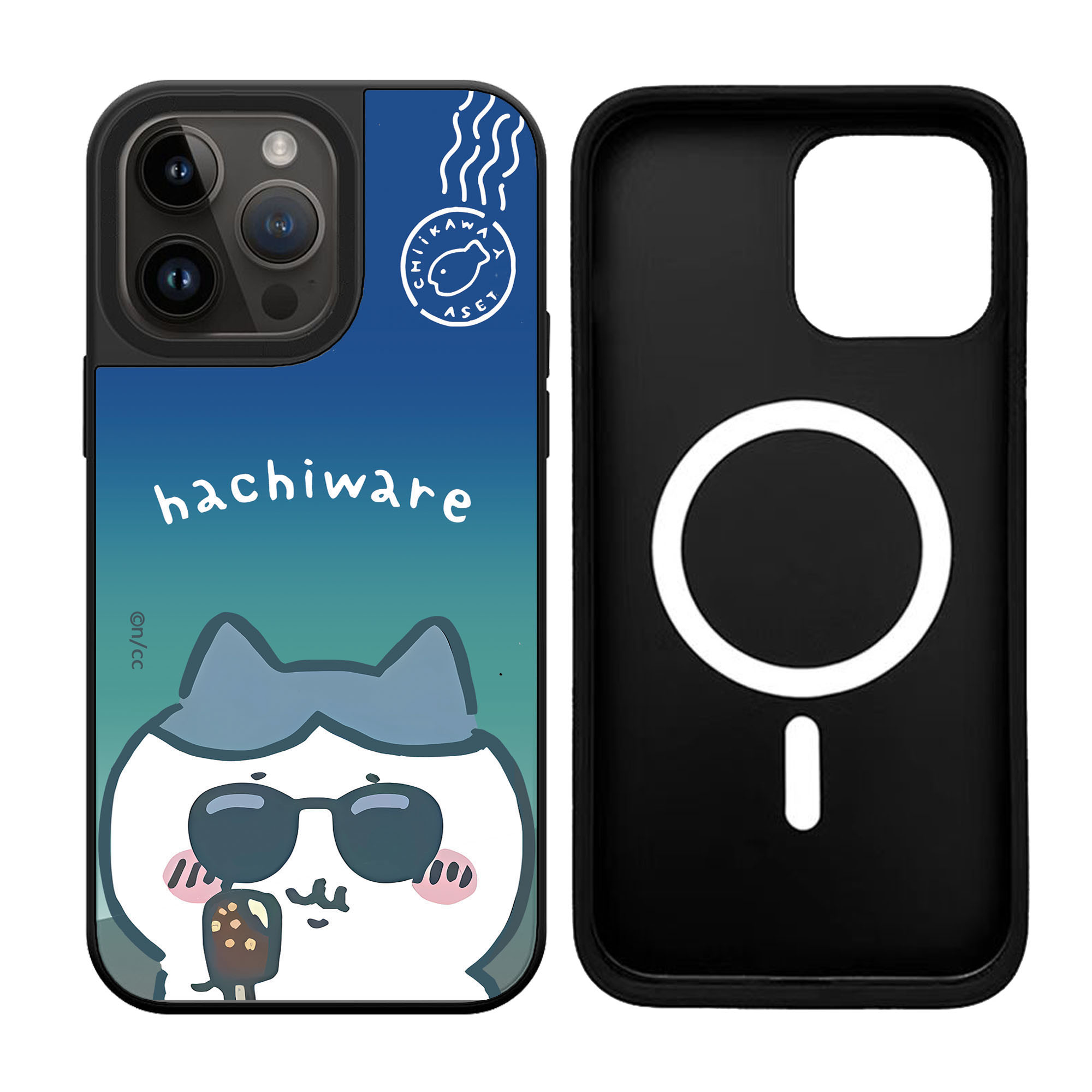 Chiikawa MagSafe 兼容鏡面強韌防摔手機殼