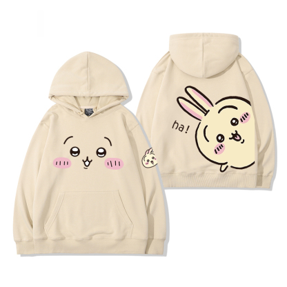 Chiikawa新款 親子情侶男女款連帽衛衣-ZUIHANG SHOP