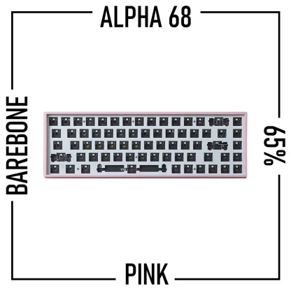 Alpha 68 - 65% 無線機械式鍵盤準系統套件-ZUIHANG SHOP