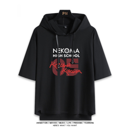 排球少年 連帽短袖T恤