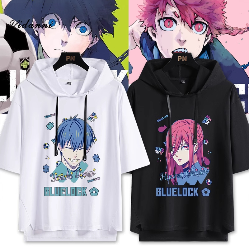 藍色監獄 連帽短袖T恤-ZUIHANG SHOP