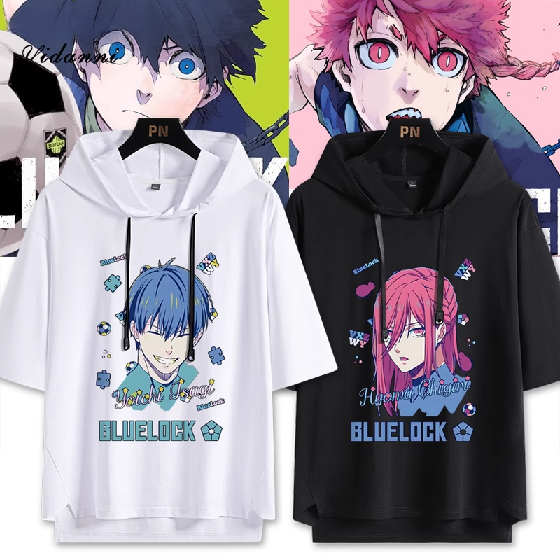 藍色監獄 連帽短袖T恤-ZUIHANG SHOP