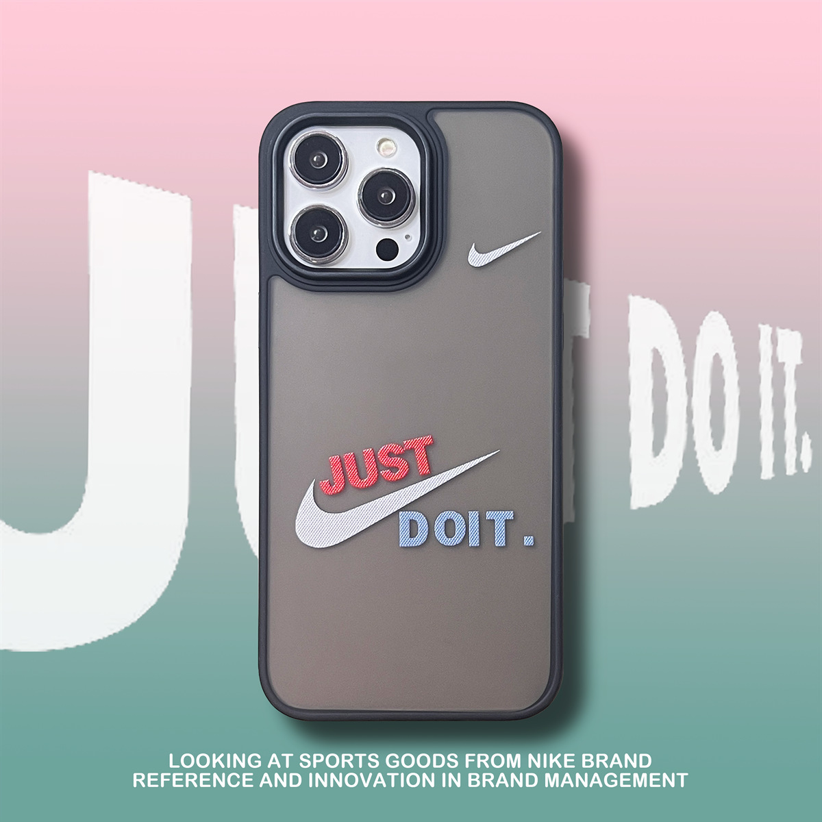 Nike潮牌膚感磨砂手機殼-ZUIHANG SHOP