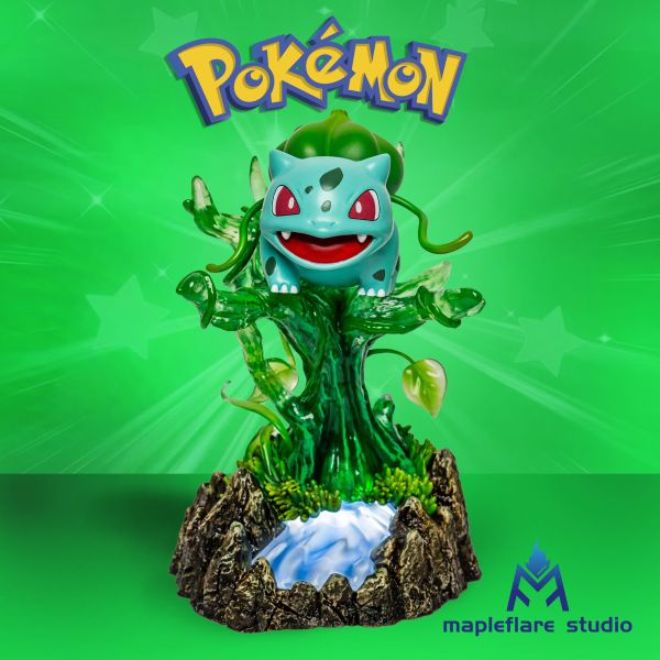 【預購】MF楓焰mapleflare studio 寶可夢夜燈系列-御三家-妙蛙種子