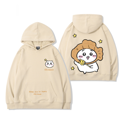 Chiikawa新款 親子情侶男女款連帽衛衣-ZUIHANG SHOP