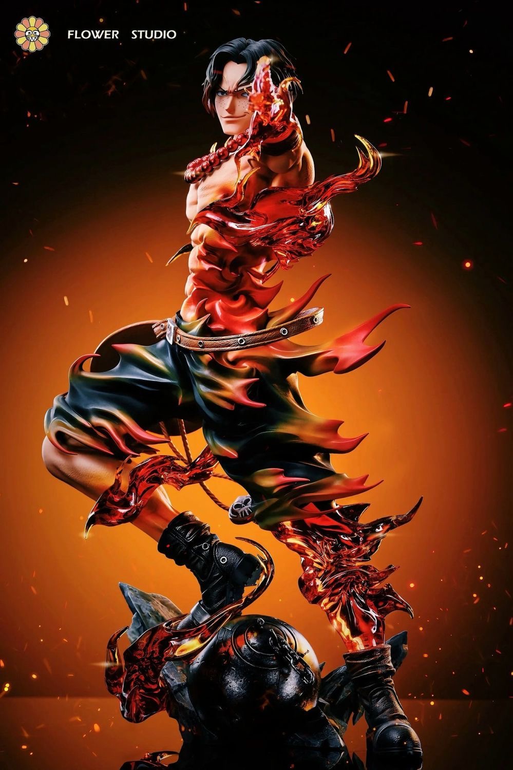 Flower FS工作室 海賊王 火焰 艾斯-ZUIHANG SHOP