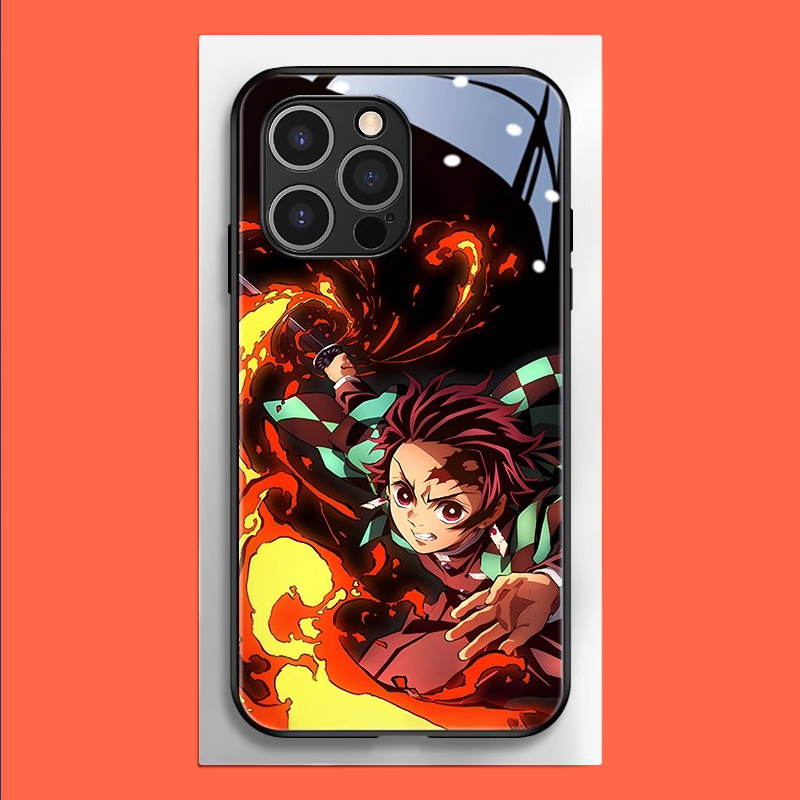 鬼滅之刃新款高清全包防摔玻璃殼-ZUIHANG SHOP