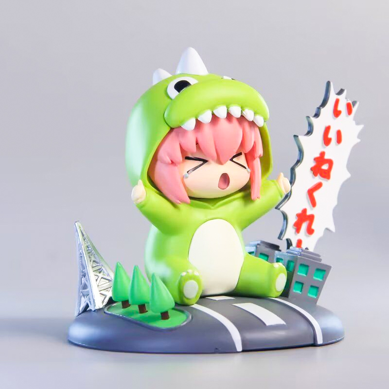 孤獨搖滾 恐龍服 波奇醬 Q版怪獸模型-ZUIHANG SHOP