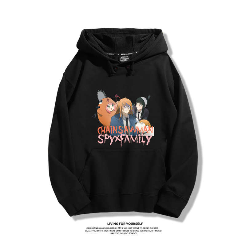 鏈鋸人 2025秋冬新款 親子情侶男女連帽衛衣-ZUIHANG SHOP