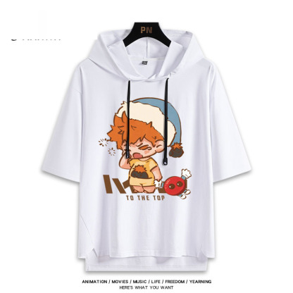 排球少年 連帽短袖T恤