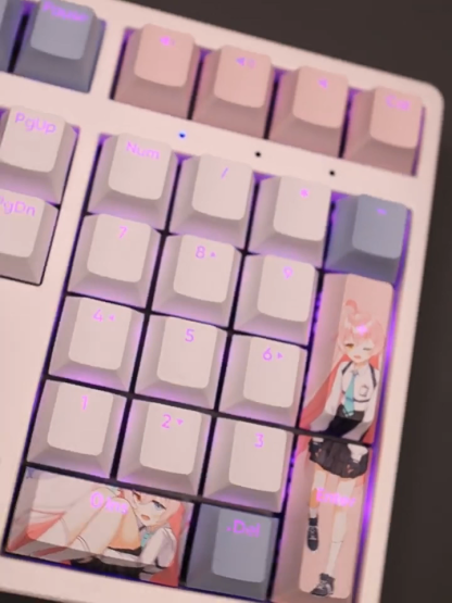 小鳥遊星野透光RGB108鍵標準配列衛星軸鍵帽