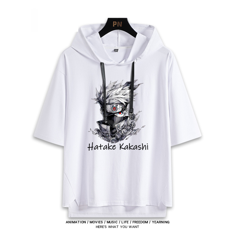 火影忍者 連帽短袖T恤