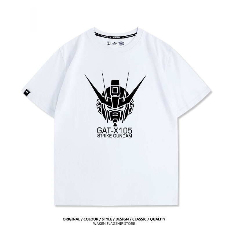 機動戰士鋼彈 印花短袖T恤-ZUIHANG SHOP