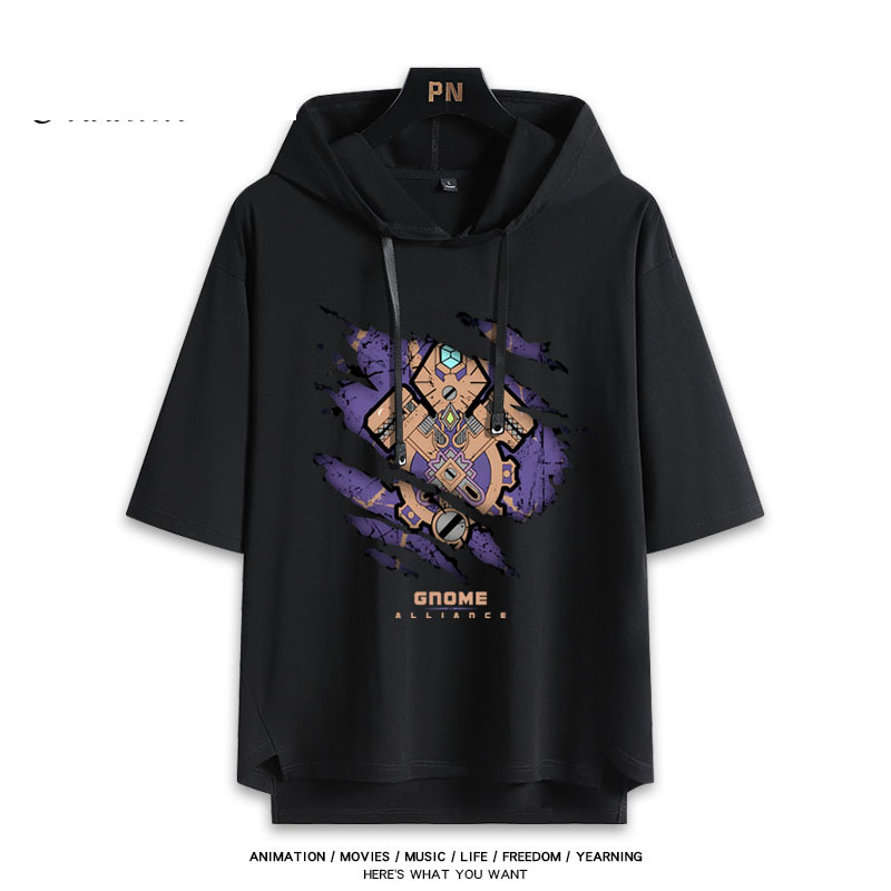 World of Warcraft 魔獸世界 連帽短袖T恤-ZUIHANG SHOP