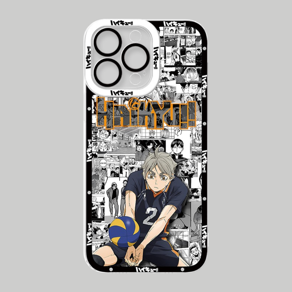 排球少年天使眼透明防摔軟殼-ZUIHANG SHOP