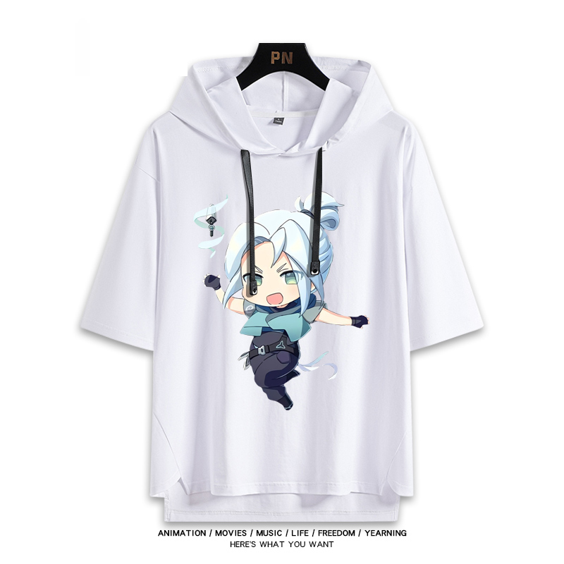 無畏契約VALORANT 連帽短袖T恤-ZUIHANG SHOP