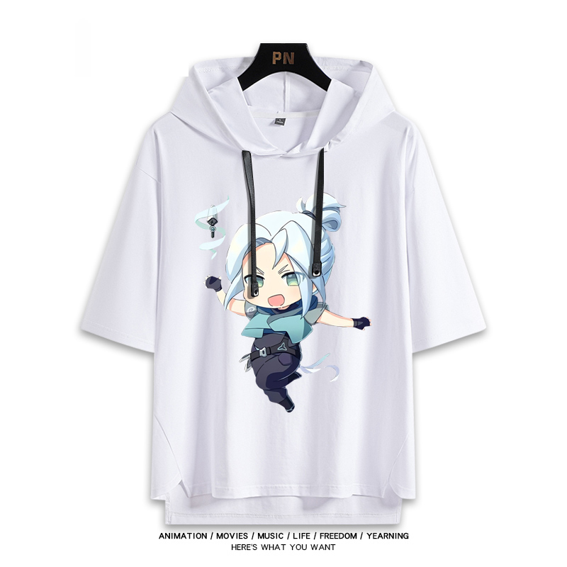 無畏契約VALORANT 連帽短袖T恤-ZUIHANG SHOP