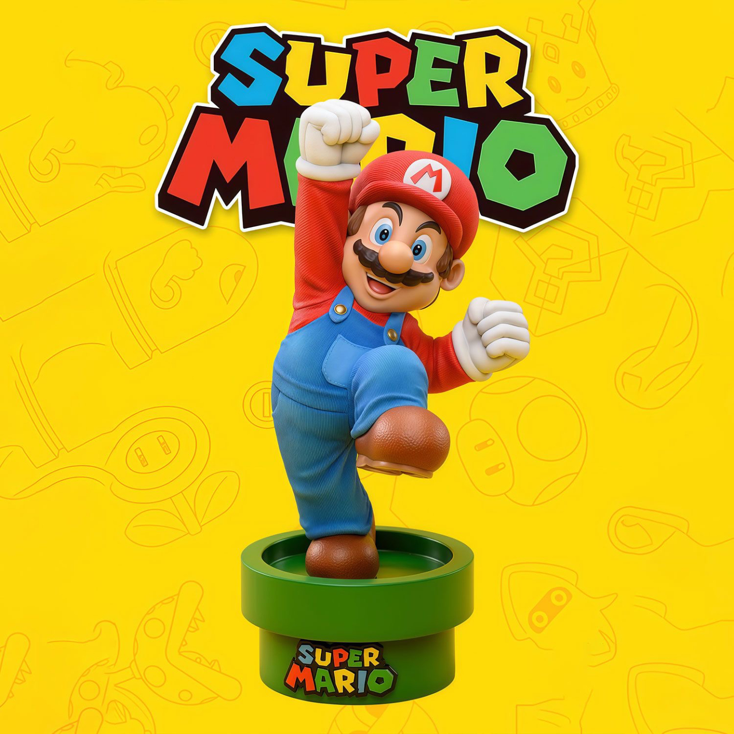 SuperMario 超級瑪利歐 GK雕像