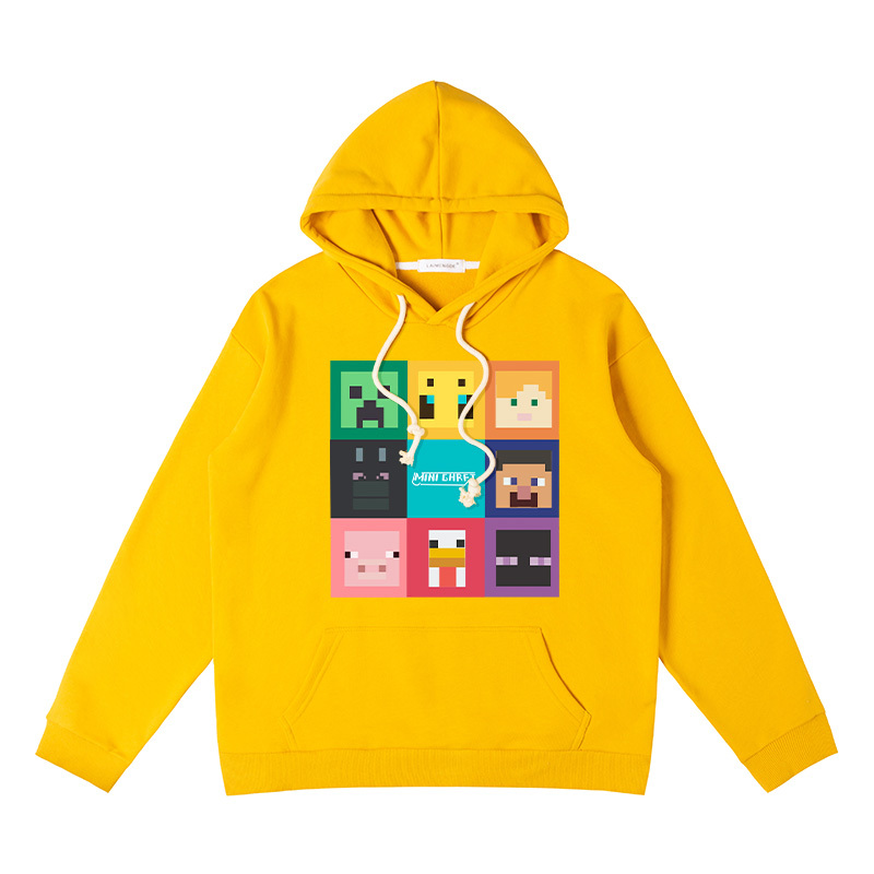 麥塊新款 親子情侶男女款連帽衛衣-ZUIHANG SHOP