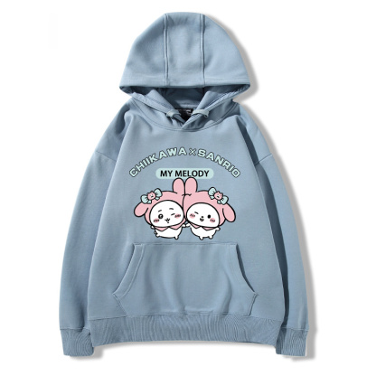 chiikawa吉伊卡哇聯名三麗歐新款 親子情侶男女款連帽衛衣-ZUIHANG SHOP