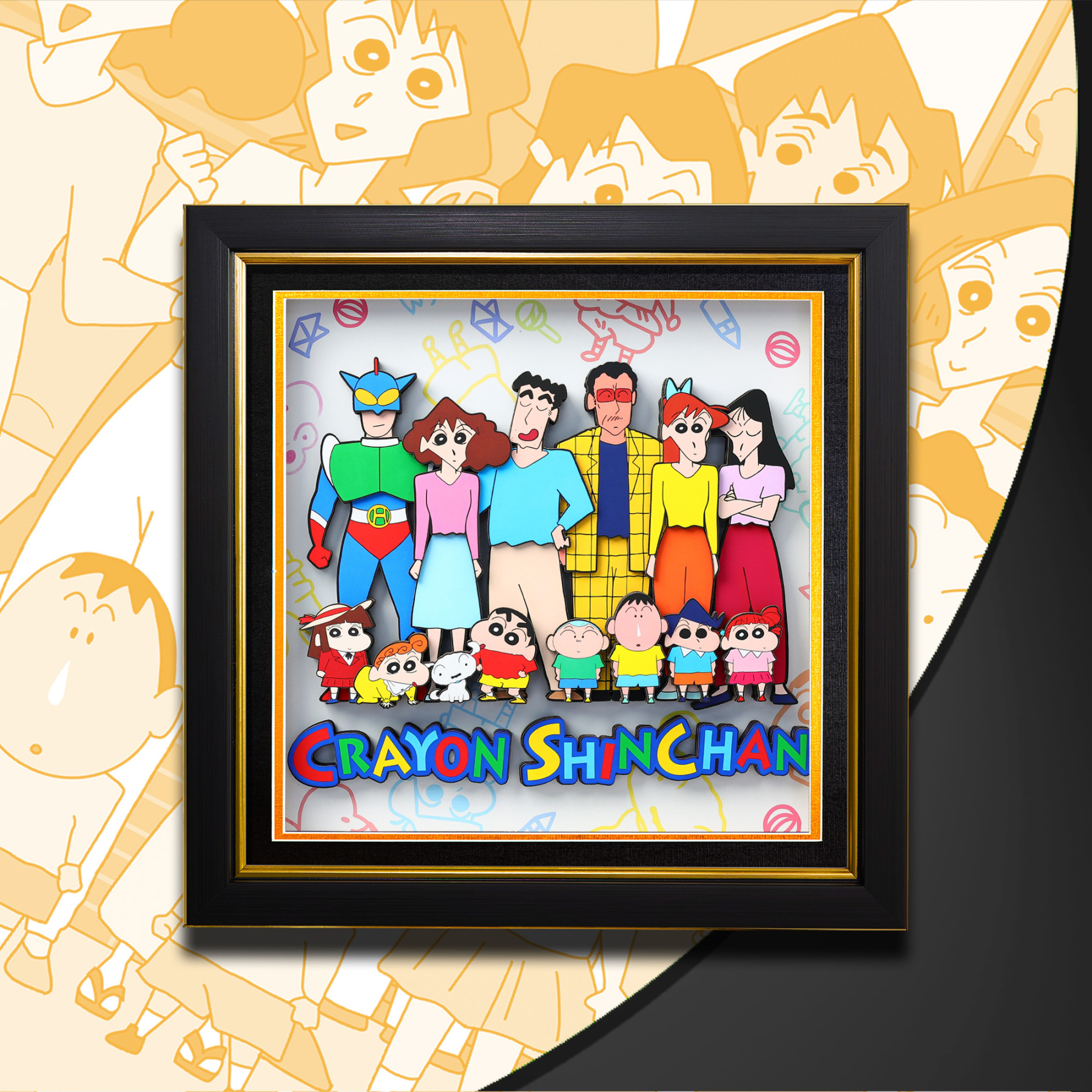 蠟筆小新 3D立體畫-ZUIHANG SHOP