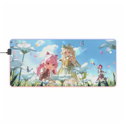 鳴潮 海歌重奏 主題桌墊 LED遊戲滑鼠墊-ZUIHANG SHOP