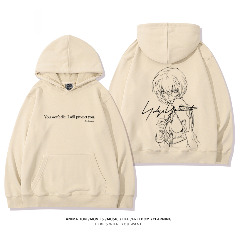 新世紀福音戰士新款 親子情侶男女款連帽衛衣-ZUIHANG SHOP