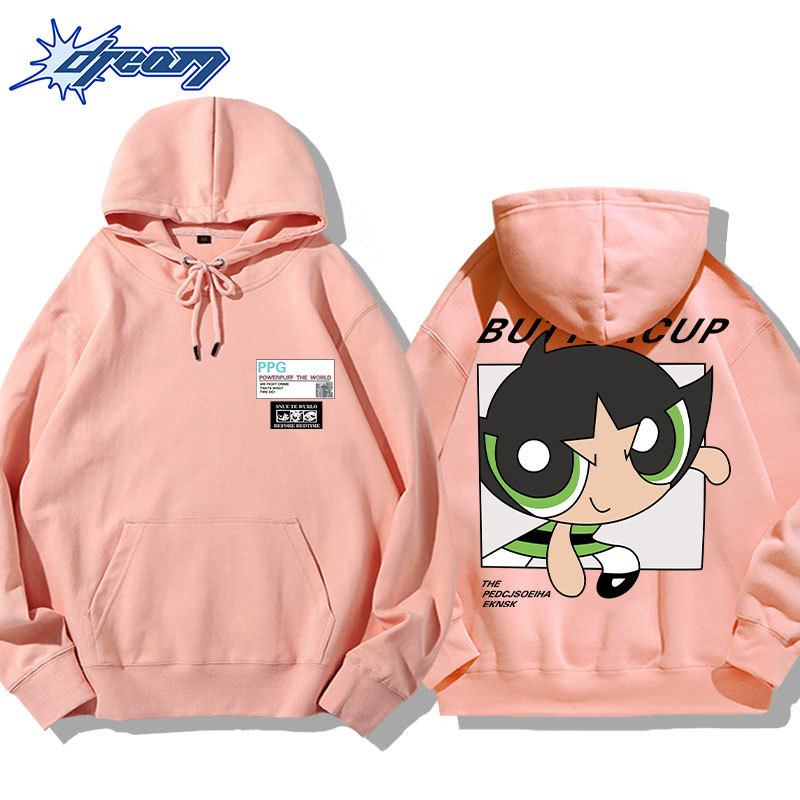 飛天小女警新款 親子情侶男女款連帽衛衣-ZUIHANG SHOP