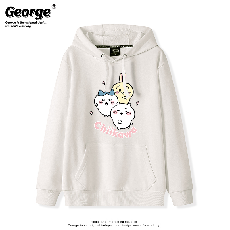 Chiikawa新款 親子情侶男女款連帽衛衣-ZUIHANG SHOP