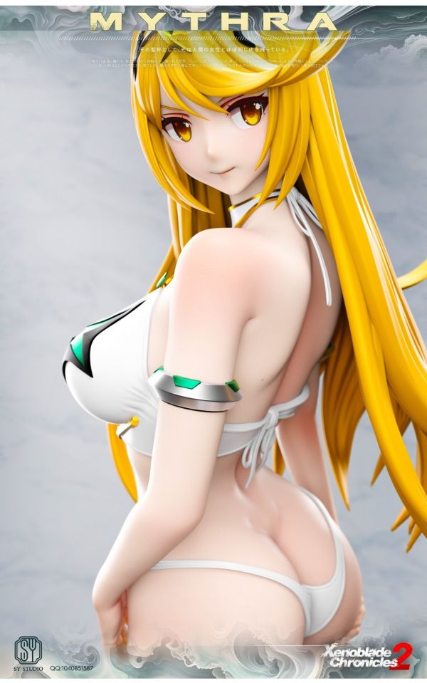 【預購】森炎SY studio 女角色輕雕像系列第一款 Mythra&Pyra 光焰合鳴（異度之刃）-ZUIHANG SHOP