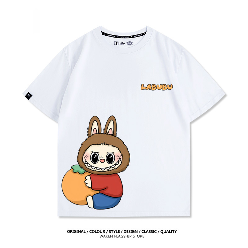 Labubu美式潮牌 印花短袖T恤-ZUIHANG SHOP