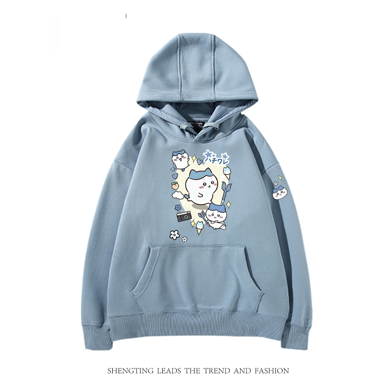 Chiikawa新款 親子情侶男女款連帽衛衣-ZUIHANG SHOP