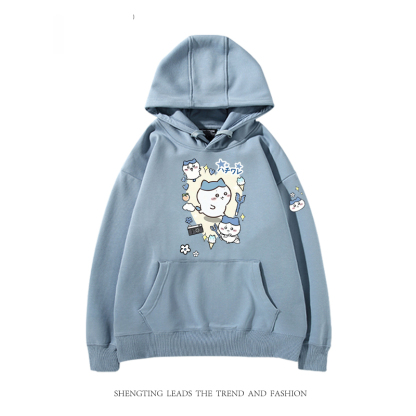 Chiikawa新款 親子情侶男女款連帽衛衣-ZUIHANG SHOP