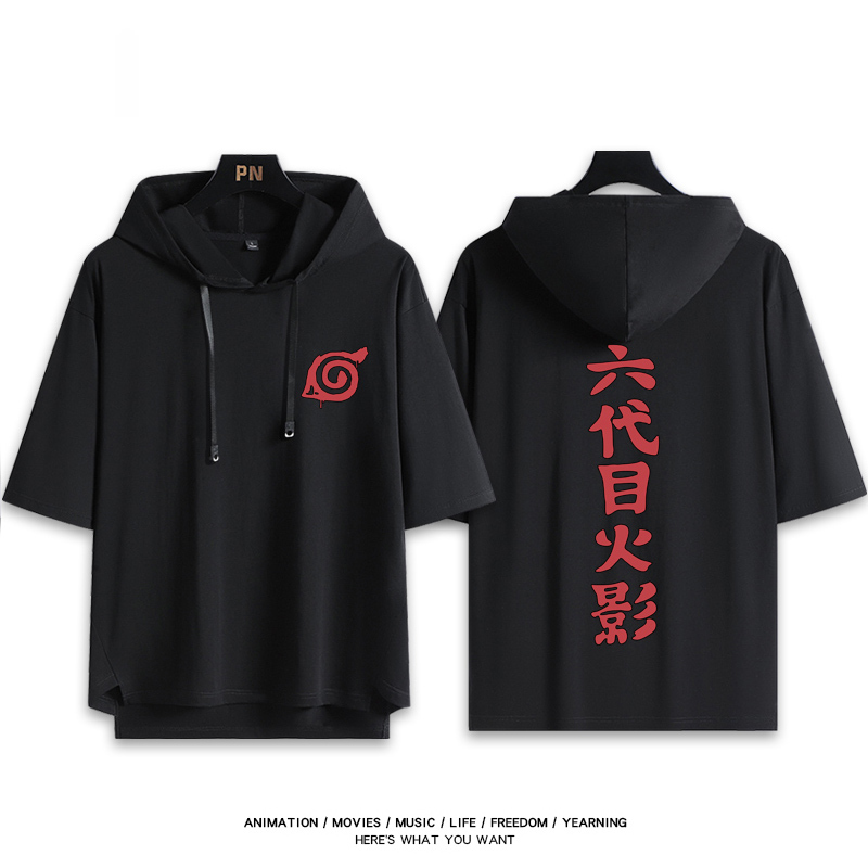 火影忍者 連帽短袖T恤-ZUIHANG SHOP