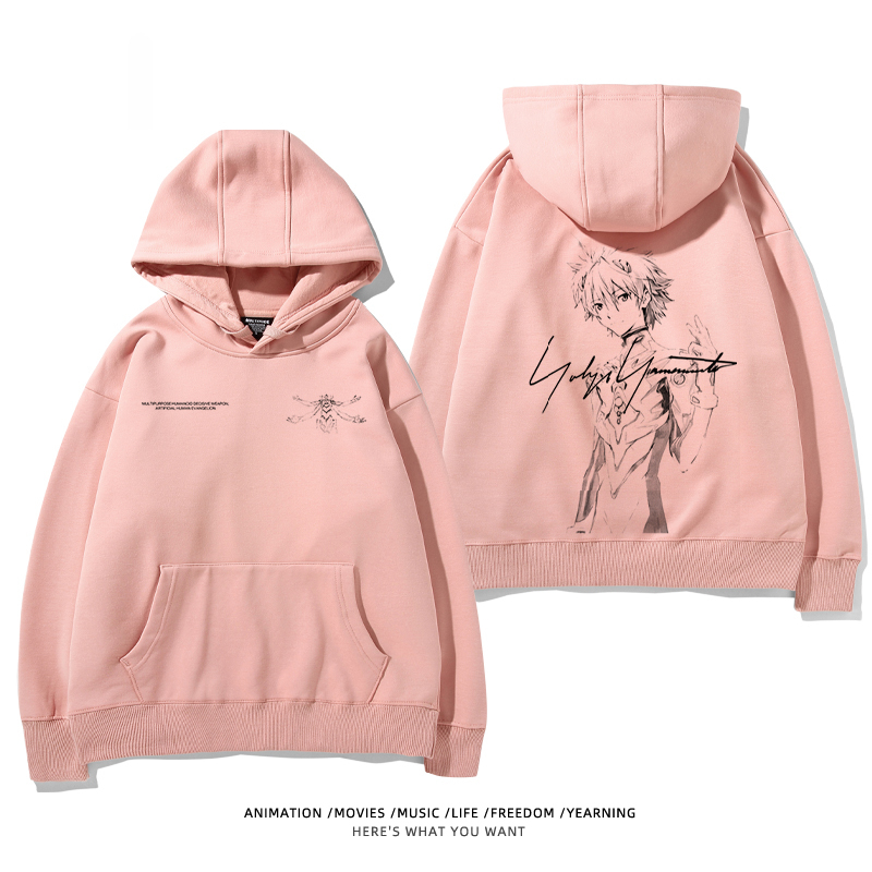 新世紀福音戰士新款 親子情侶男女款連帽衛衣-ZUIHANG SHOP