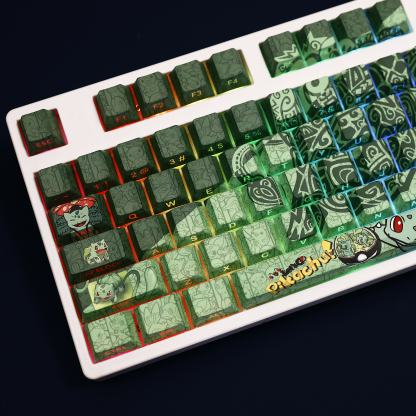 妙蛙種子 108鍵 標準配列 衛星軸鍵帽-ZUIHANG SHOP