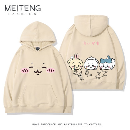 Chiikawa新款 親子情侶男女款連帽衛衣-ZUIHANG SHOP