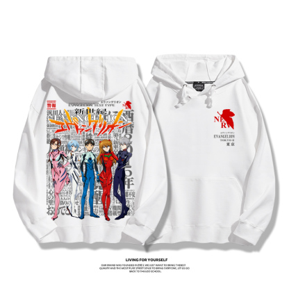 新世紀福音戰士 2025秋冬新款 親子情侶男女連帽衛衣-ZUIHANG SHOP