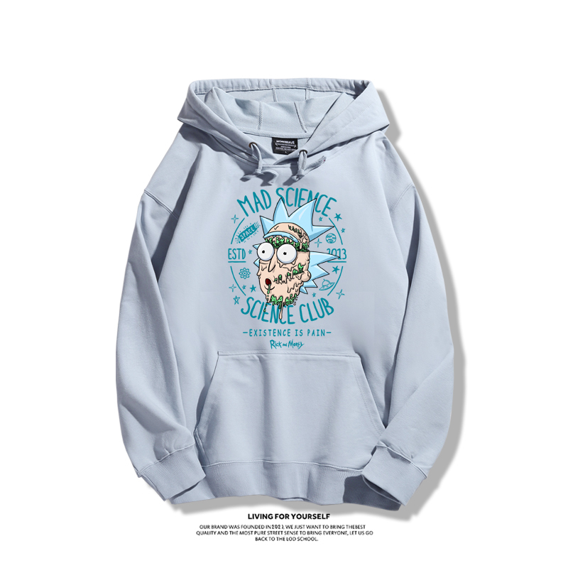 瑞克和莫蒂新款 親子情侶男女款連帽衛衣-ZUIHANG SHOP